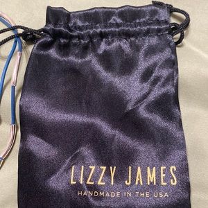 Selling a Lizzy James necklace. hand made in the USA ,seashell blue necklace .